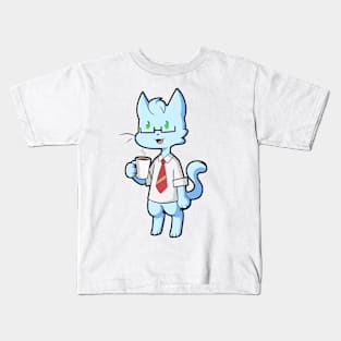 Coffee Cat Kids T-Shirt